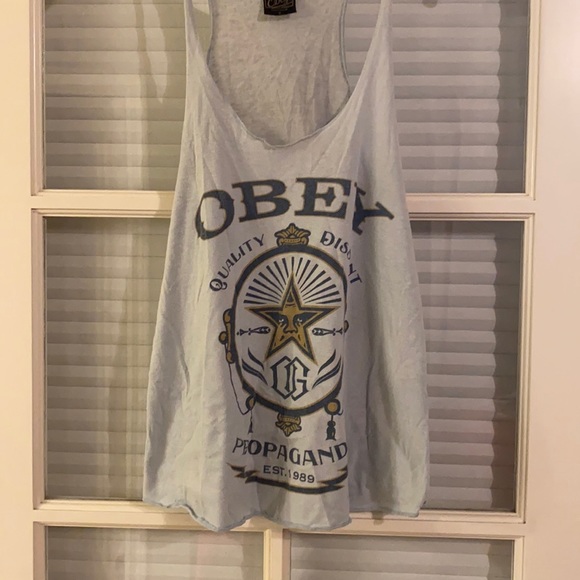 Obey Tops - Obey racer back tank